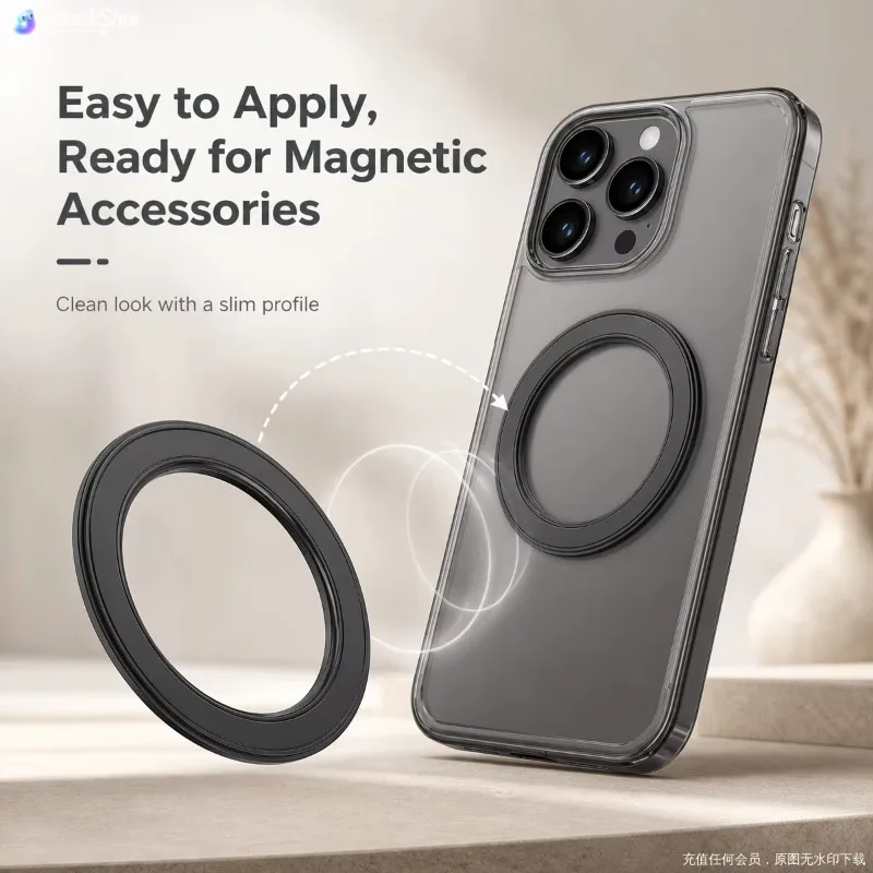 Phone Stands - For Magsafe Strong Magnetic Ring Phone