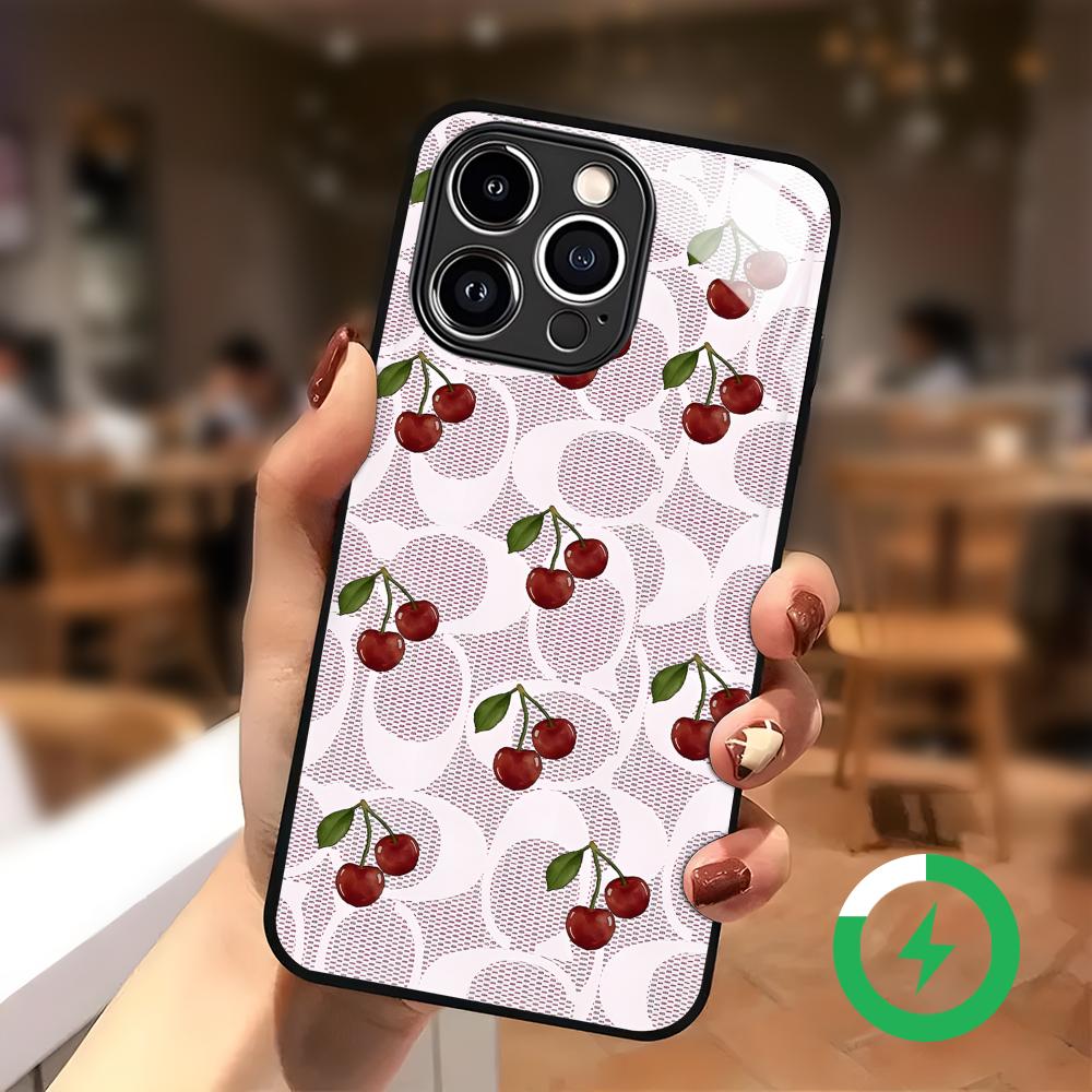 Cherry Luxury Pattern Phone Ca - огляд і ціна Screen Protectors