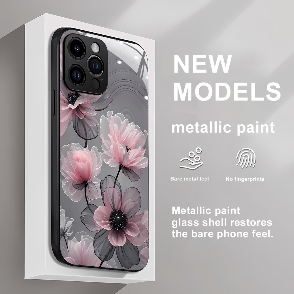 Flower Tempered Glass Case For - огляд і ціна Screen Protectors