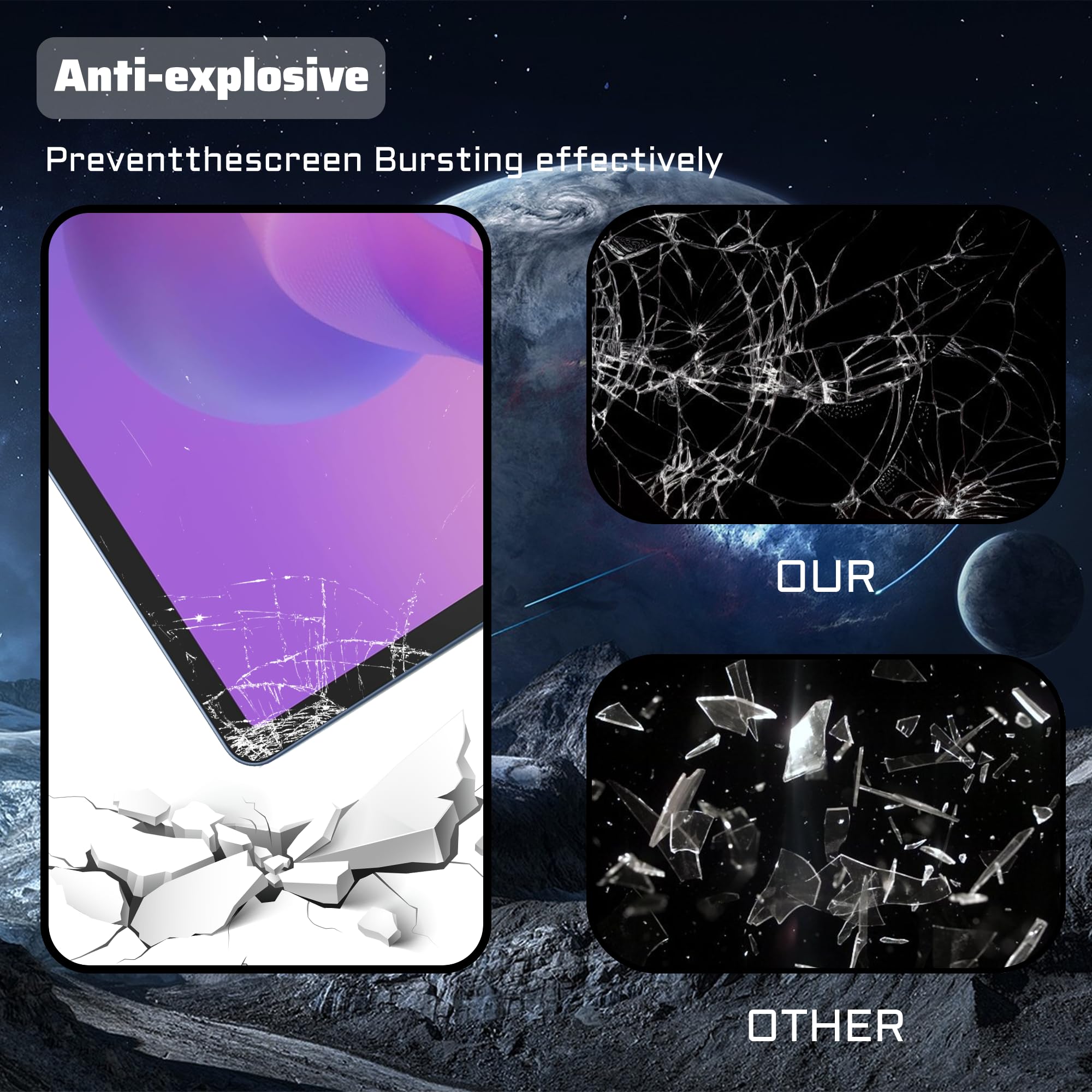 Tablet Tempered Glass For Leno - огляд і ціна Matte Anti Glare Screen Protector